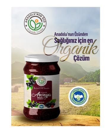 The essence of Anatolia organic production Organic Aronia Jam 250gr - Buy Online on GoSupps.com