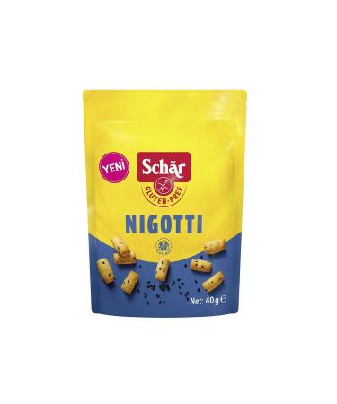 Schar Nigotti Gluten-Free Black Sesame Crackers (12 Pieces) - Buy Online on GoSupps.com