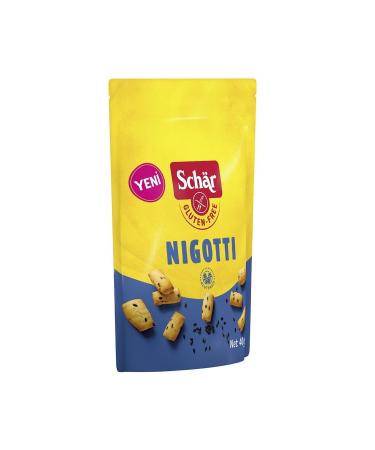 Schar Nigotti Gluten-Free Black Sesame Crackers (12 Pieces) - Buy Online on GoSupps.com