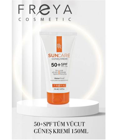 Freya SUN CREAM 150ML SUN CARE +50 SPF ANTI-STAIN AND HIGH PROTECTION