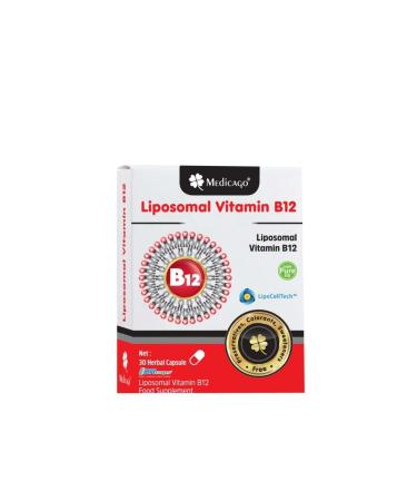 MedicaGo Liposomal Vitamin B12 30 Capsules