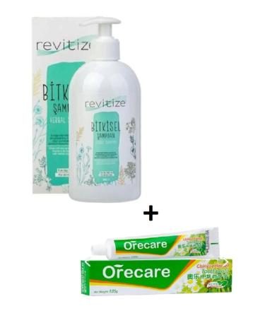 Tiens Revitize Herbal Shampoo & Orecare Herbal Toothpaste 135 Gr - Buy Online on GoSupps.com