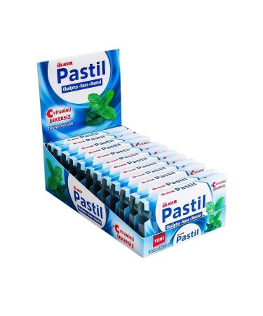 Ulker Pastil Eucalyptus&mint&menthol X12 Pieces - Buy Online on GoSupps.com