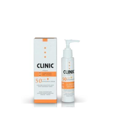 CLINIC PYROO Sun Protection Cream 50 Spf Suitable for All Skin Types. (125 ML) - Buy Online on GoSupps.com