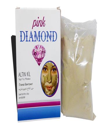 pink diamond Gold Clay Green Face Mask-200gr.