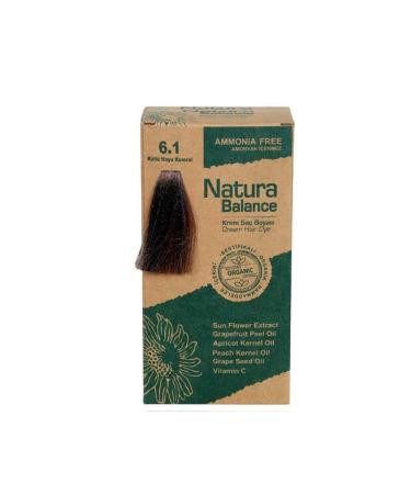 NATURAL COSMETIC Natura Balance Natura Balance Hair Dye 6.1 Ash Dark Blonde