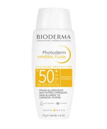 Bio Bioderma Photoderm SPF 50+ Mineral Fluide 75 gr