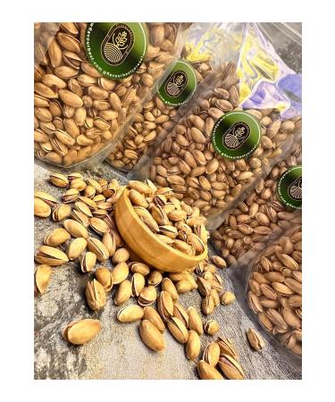 Flavourbest Gastronomy City 27 Salted Pistachio Double Roasted Main Cracked Gourmet Series 500 gr Very Low Salt Content - Buy Online on GoSupps.com