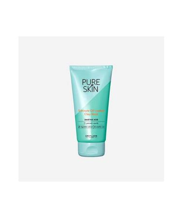 Oriflame Pure Skin 5 Minute Oil Control Clay Mask (0 ORIGINAL BARCODE PRODUCT)