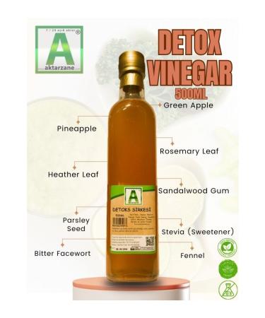 Aktarzane Fast Slimming 1 Set Detox Detox Vinegar and Tea Advantageous Double Set - Buy Online on GoSupps.com