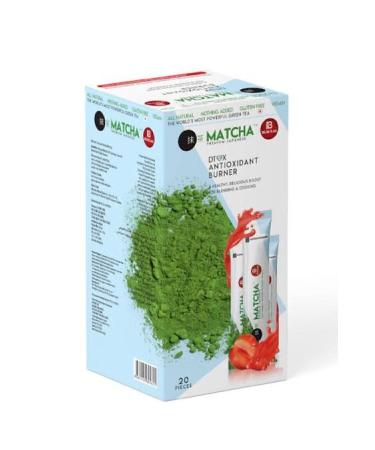 Bilge la Matcha Premium Japanese Maca Strawberry Flavored Detox Tea
