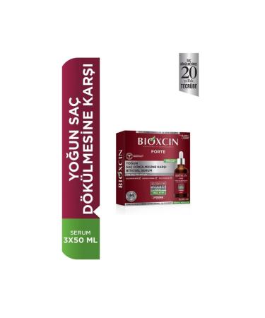 Bioxcin Forte Anti Hair Loss Serum 3x50ml