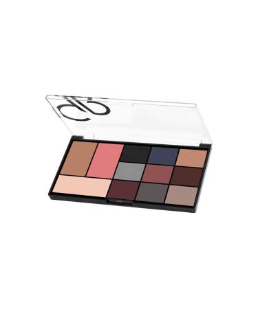 Golden Rose City Style Face Eye Palette No:02 Smokey 1 Pack Eyeshadow
