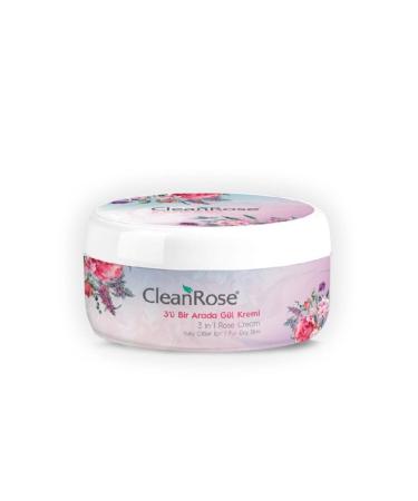 Clean Rose Cream 3 in 1 Dry Skin