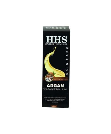 Hhs Argan Oil Moisturizing Hand Face and Body Care Cream 150 ml - Buy Online on GoSupps.com