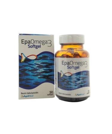AGAVITAL Epa Omega3 Softgel 50 Capsules