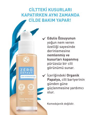 Yves Rocher Flawless Skin Foundation-Beige 100-30 ml-55968 - Buy Online on GoSupps.com