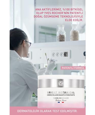 Yves Rocher Bright Botanical-Anti-Stain Brightening Tone-Equalizing Daily Care Cream-50ml - Buy Online on GoSupps.com