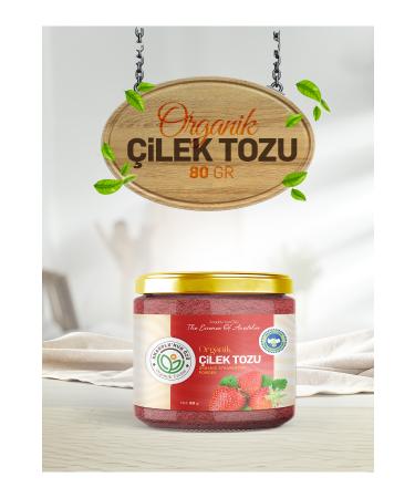 the essence of anatolia organic production ORGANIC STRAWBERRY POWDER ''80GR'' - Buy Online on GoSupps.com