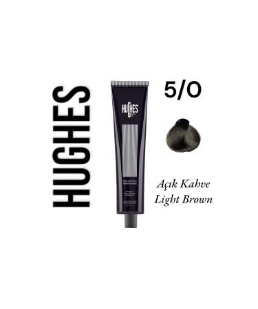 Hughes HAIR DYE 60 ML 5-0 LIGHT BROWN