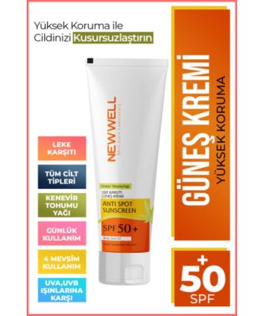 New Well Sun Cream High Protection Spf 50+ (50 Ml)