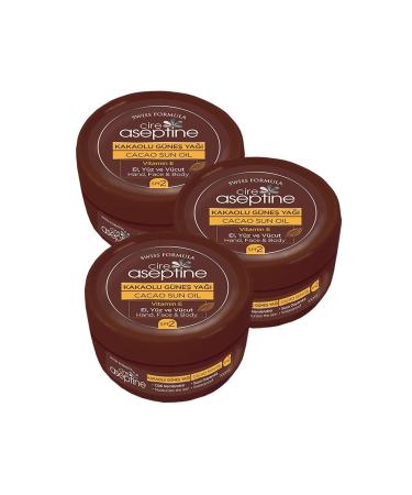 Cire Aseptine Cocoa Sun Oil 100 Ml X 3 Pieces