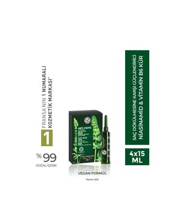 Yves Rocher Anti Chute Niacinamide Vitamin B6 Cure Against Hair Loss - Carest Cosmetic