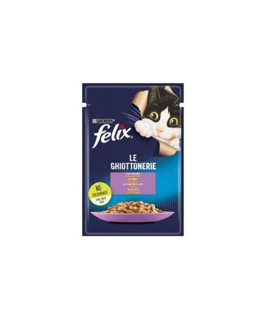 FELIX Cat Food Pouch Lamb Meat 85 Gr X 26 Pieces