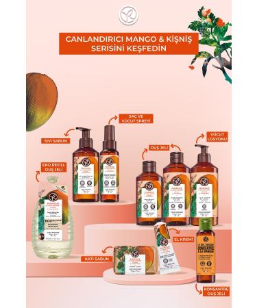 Yves Rocher Moisturizing Shower Gel - Revitalizing Mango Coriander- 400ml-46666 - Buy Online on GoSupps.com