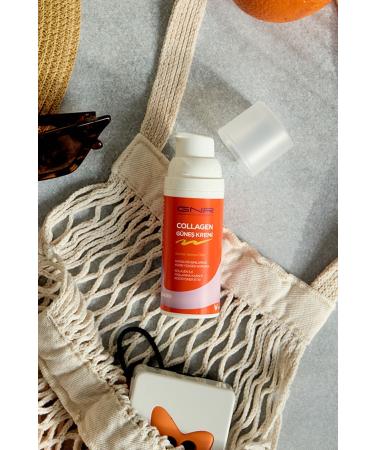 GNR GELNER NUTRITION RESEARCH 50 Spf+ Collagen Sun Cream Normal-Combination Skin 50 ml - Buy Online on GoSupps.com
