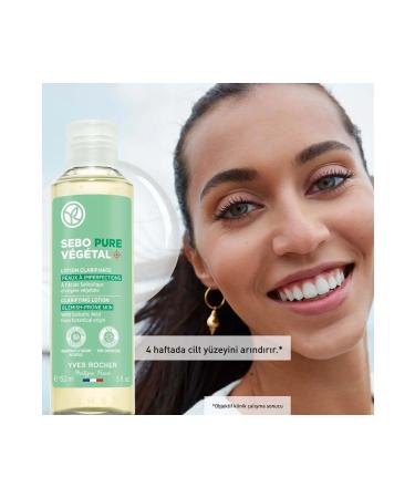 Yves Rocher Sebo Pure Vegetal-Pore Tightening Purifying Toner with Salicylic Acid & Citric Acid 150ML - Buy Online on GoSupps.com