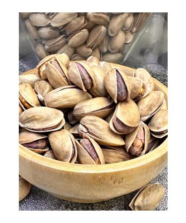 Flavourbest Gastronomy City 27 Salted Pistachio Double Roasted Main Cracked Gourmet Series 1000 gr Very Low Salt Content