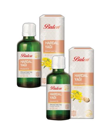 Balen Mustard Oil Cold Press 50 ml 2 Pieces