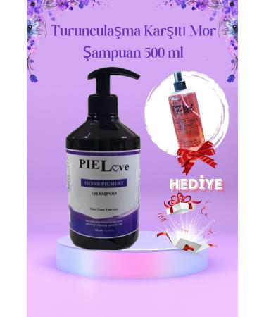 PIEL Anti-Orange Purple Shampoo 500 ml (RASPBERRY AND VINEGAR HAIR TONIC GIFT)