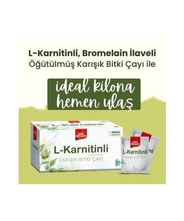 HERB DERYASI L-Carnitine Bromelain and Magnesium Added Ground Mixed Herbal Tea - Buy Online on GoSupps.com