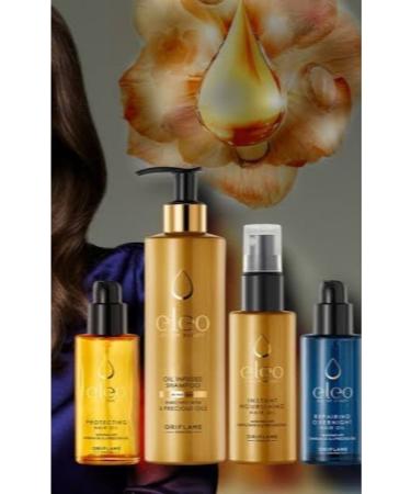 Oriflame Eleo Magnificent Set Shampoo and Repair Oils Set of 4