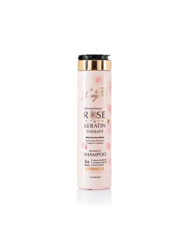 Luxy Bio Rose & Keratin Essence Nourishing Repair Shampoo 300 Ml Anti-Loss All Hair Types - Buy Online on GoSupps.com