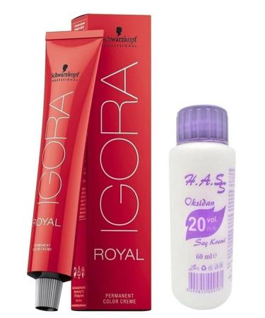 Igora Igora Royal Hair Dye 7-1 Blonde Sandre 60 Ml + Mini Oxidant 20 Volum