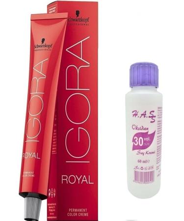 Igora Igora Royal Hair Dye 8-1 Light Blonde Sandre 60 Ml + Mini Oxidant 30 Volum