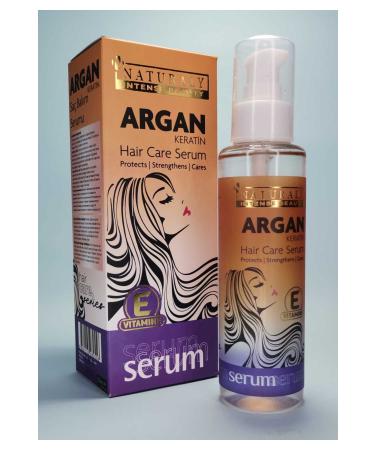 naturaly ARGAN & KERATIN HAIR CARE SERUM WITH VITAMIN E 150ML WITHOUT RINSE