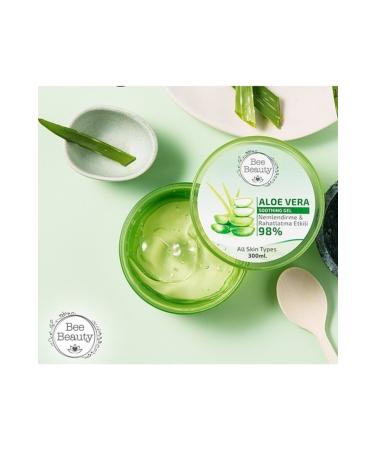 Bee Beauty Aloe Vera Gel Hyaluronic 300 ml - Buy Online on GoSupps.com