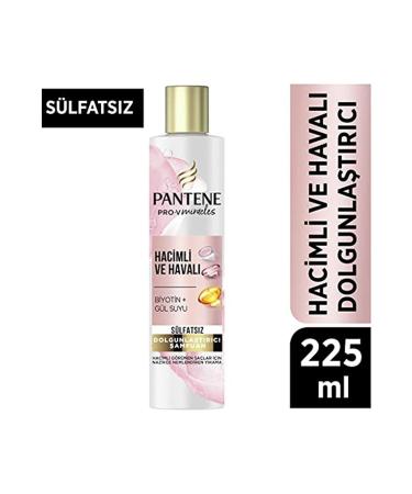 Pantene PRO-V VOLUMIZING SULFATE-FREE PLUMPING SHAMPOO WITH B OT N AND ROSE WATER EXTRACT 225 ML CHARMS182 - Buy Online on GoSupps.com