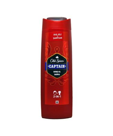 Old Spice SHOWER GEL AND SHAMPOO 400 ML 2 IN 1 CAPTA N MUCIZE341 CHARMS558