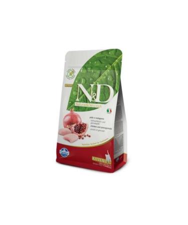 N & D Grain Free Chicken and Pomegranate Kitten Cat Food 1.5 kg