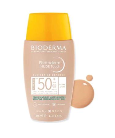Bio Bioderma Photoderm Nude Touch SPF50+ Light 40 ml