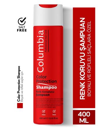 Columbia Color Protecting Shampoo for Color-Treated Hair (COULEUR) - Salt-Free & Sulfate-Free