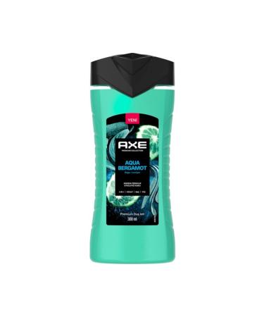 Axe Premium Collection Shower Gel Aqua Bergamot 3 In 1 Body Hair Face 300 ml - Buy Online on GoSupps.com