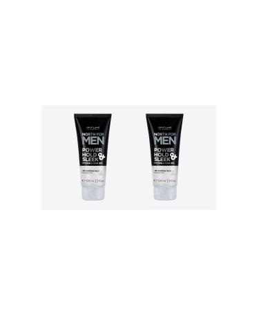 Oriflame NorthFor Men Power Hold & Sleek Invisible Hair Gel 2 Pieces