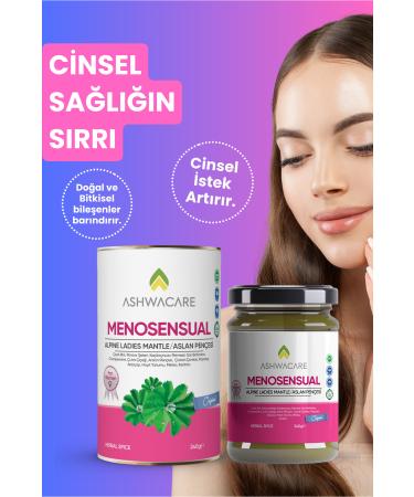 ASHWACARE MENOSENSUAL - Special Health Paste for Women Containing Alpine Ladies Mantle