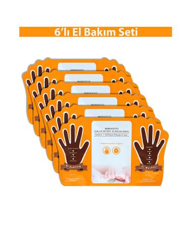 Nilu Moda SOFT MIRACULOUS PEELING HAND MASK 6 PIECES